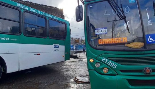 Terror e medo: passageiros de cinco ônibus assaltados vivem maus momentos nesta terça, em Salvador  