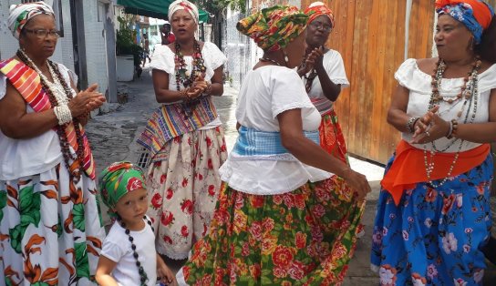 Ganhadeiras de Itapuã perde Dona Nicinha, uma das fundadoras do famoso grupo cultural de Salvador