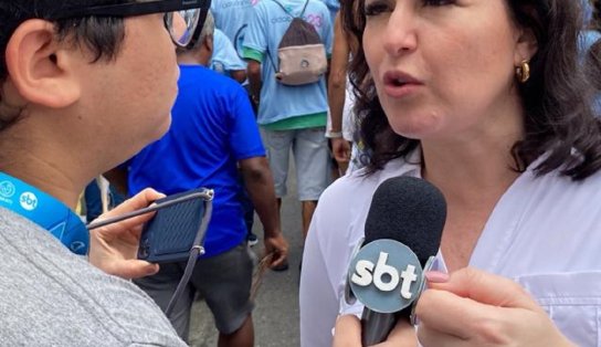 Sem a companhia de “coligados” Simone Tebet prestigia festa cívica da Bahia; veja vídeo