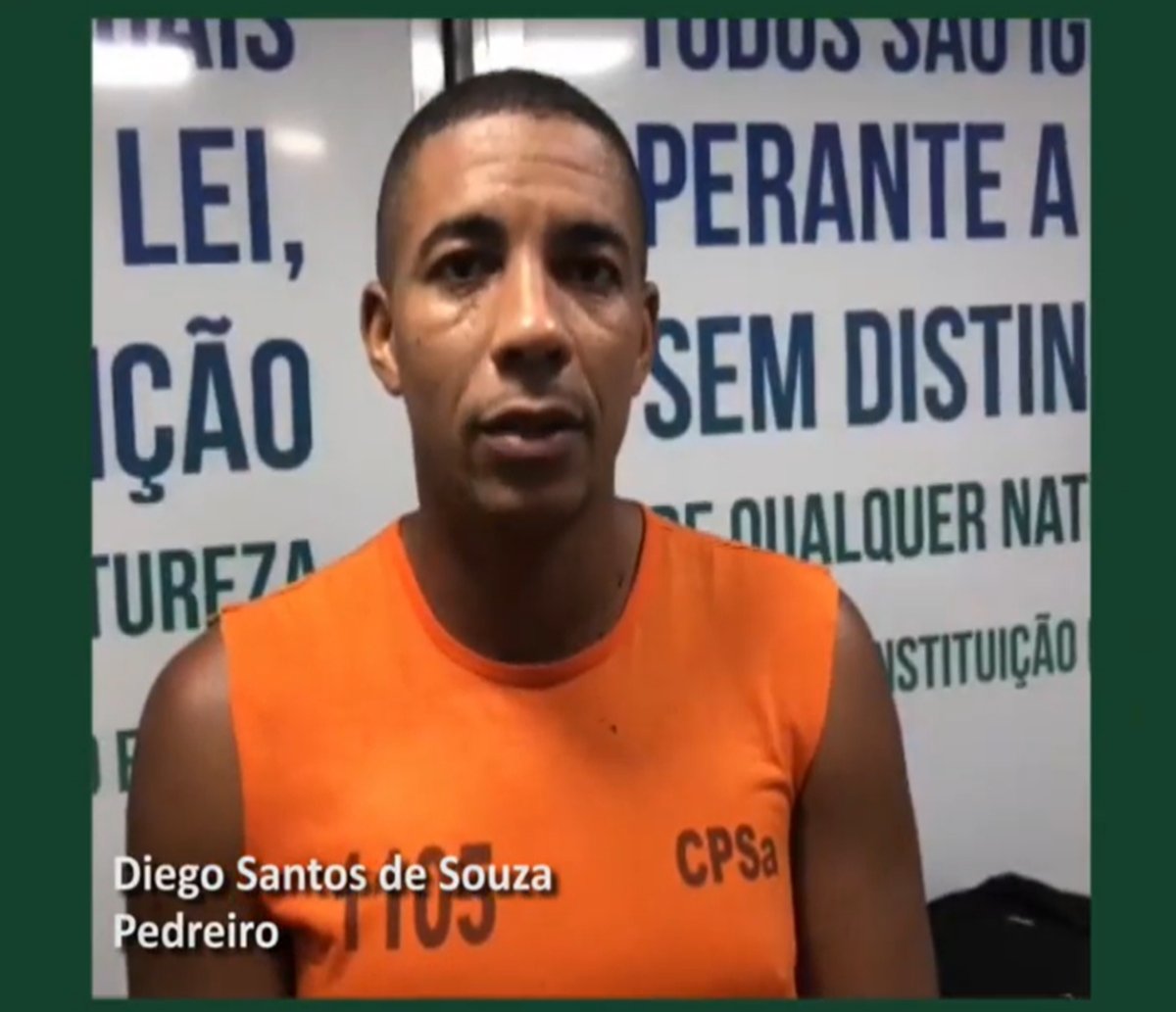 Alvo de atentado na Estação Pirajá deveria estar solto há três meses e agradeceu Defensoria em vídeo; assista  