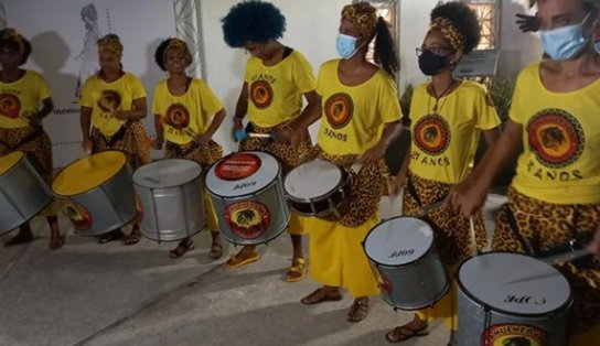 Julho das Pretas: banda A Mulherada faz show comemorativo no Largo Quincas Berro D'Água