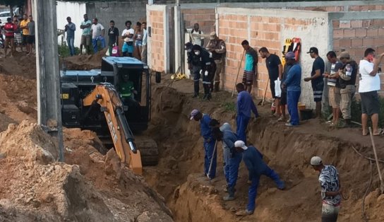 Dois trabalhadores morrem soterrados em obra de macrodrenagem em Porto Seguro 