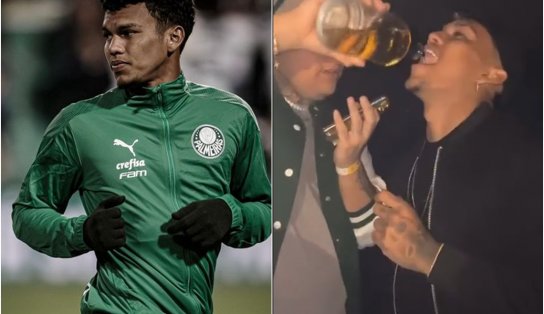 Após "saidinha", atacante do Palmeiras é multado pelo clube por beber em festa; 40% do salário