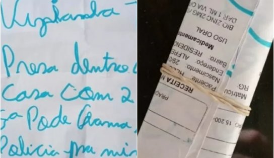 Mulher mantida em cárcere privado por marido consegue resgate após jogar bilhete em quintal de vizinha