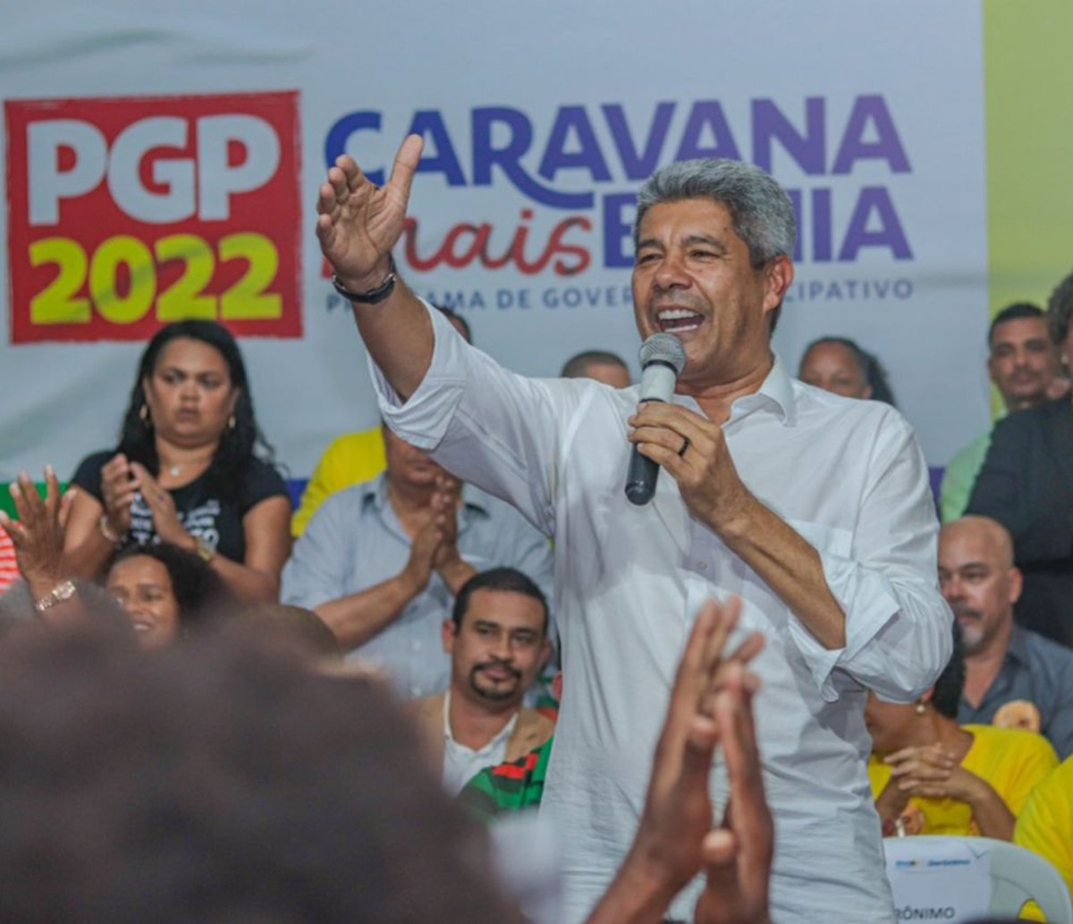 Jerônimo, Geraldo e Otto participam de pré-campanha em Salvador