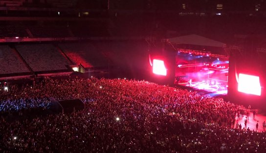 Show da banda norueguesa A-ha leva mais de 15 mil pessoas à Fonte Nova, em Salvador