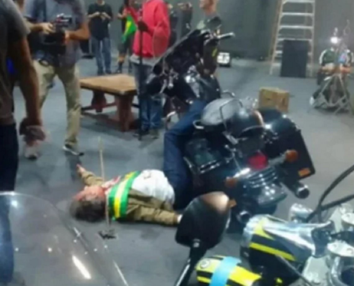 Vídeo simula morte de Bolsonaro em motociata e Ministro da Justiça solicita investigação da PF
