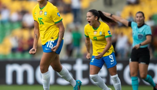 Brasil goleia a Venezuela por 4 a 0 e garante vaga antecipada na semifinal da Copa América Feminina