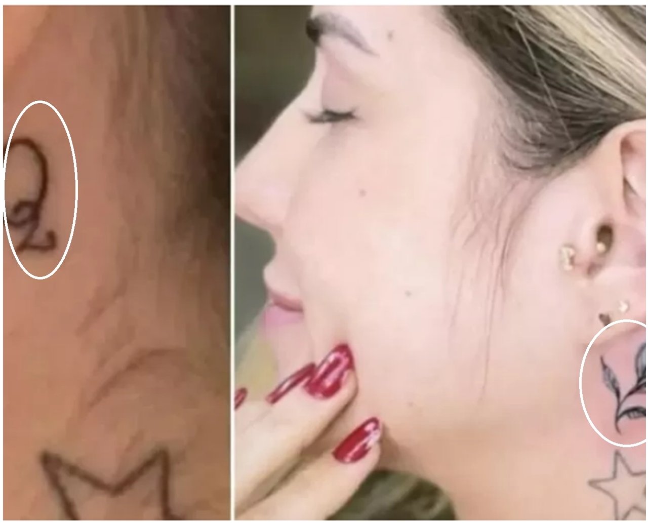 Arrependida? Gabi Martins cobre tatuagem em homenagem a Tierry e site crava affair com ex de Sthe; "nunca mais" 