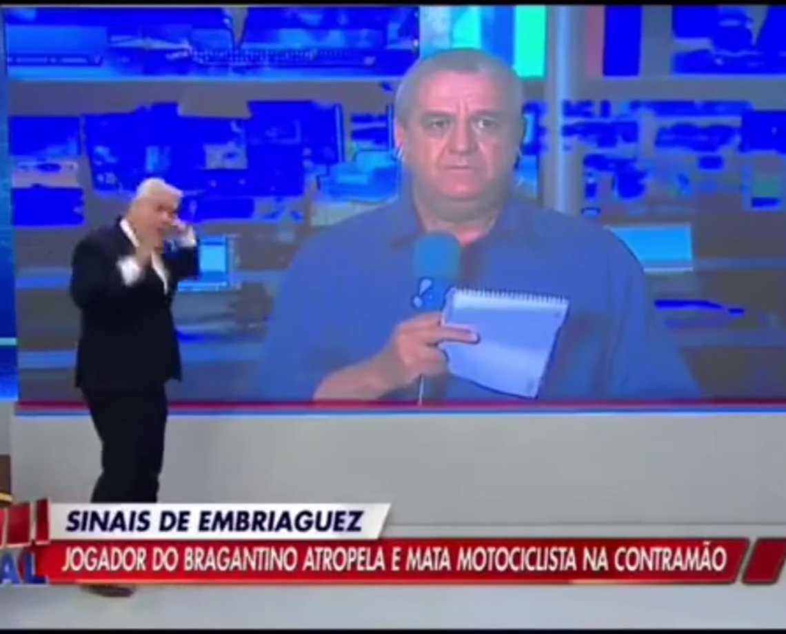 Treta ao vivo! Sikêra Jr repreende repórter e manda ele "calar a boca" durante reportagem; assista