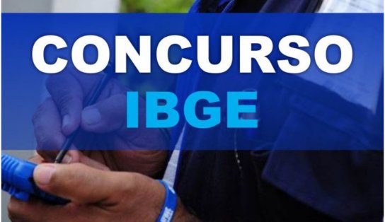 IBGE abre processo seletivo para nível médio com 398 vagas e salário de até R$ 2,1 mil; inscrições começam nesta segunda