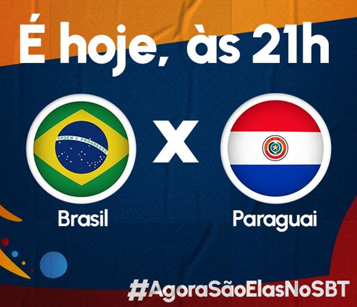 TV Aratu/SBT transmite Brasil x Paraguai pela semifinal da Copa América Feminina 