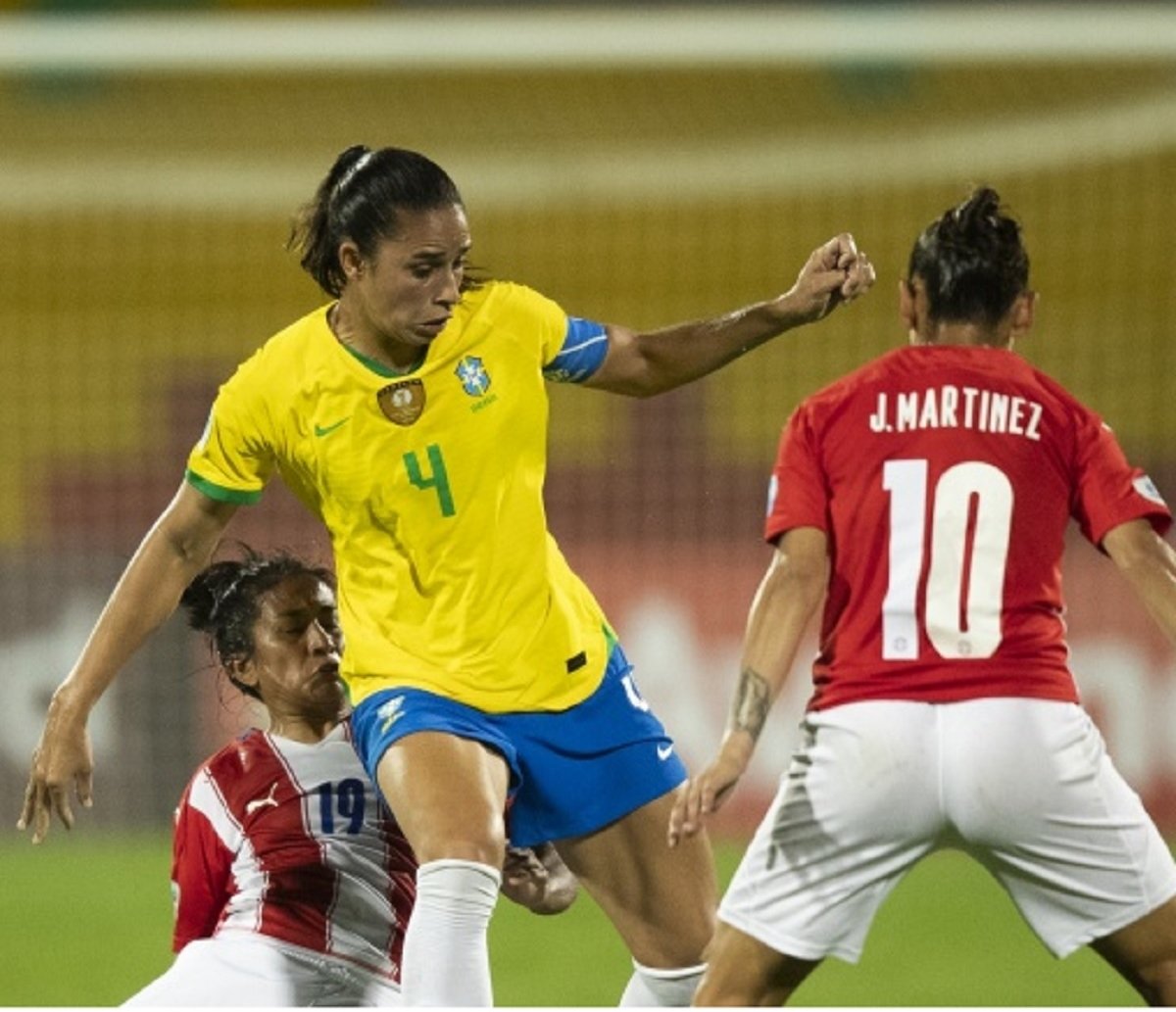 Show Feminino: Brasil vence o Paraguai e garante vaga na final da Copa América