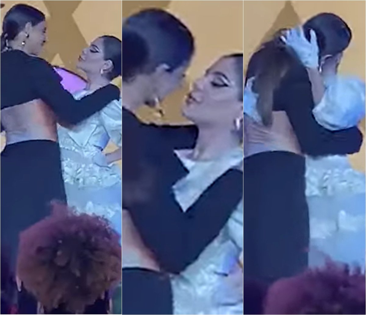 "Gkay" e "Boca Rosa" protagonizam beijão em premiação e viram assunto nas redes sociais  