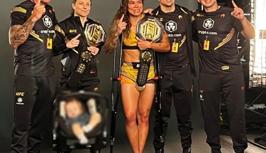 Em luta épica, baiana Amanda Nunes bate Julianna Peña e recupera cinturão no UFC 