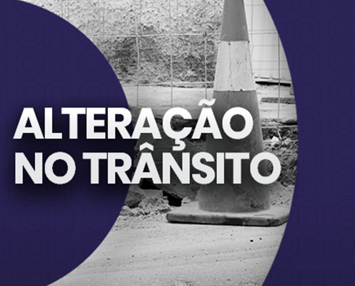 Obras do BRT causam alterações no trânsito e transporte a partir desta terça; veja mudanças