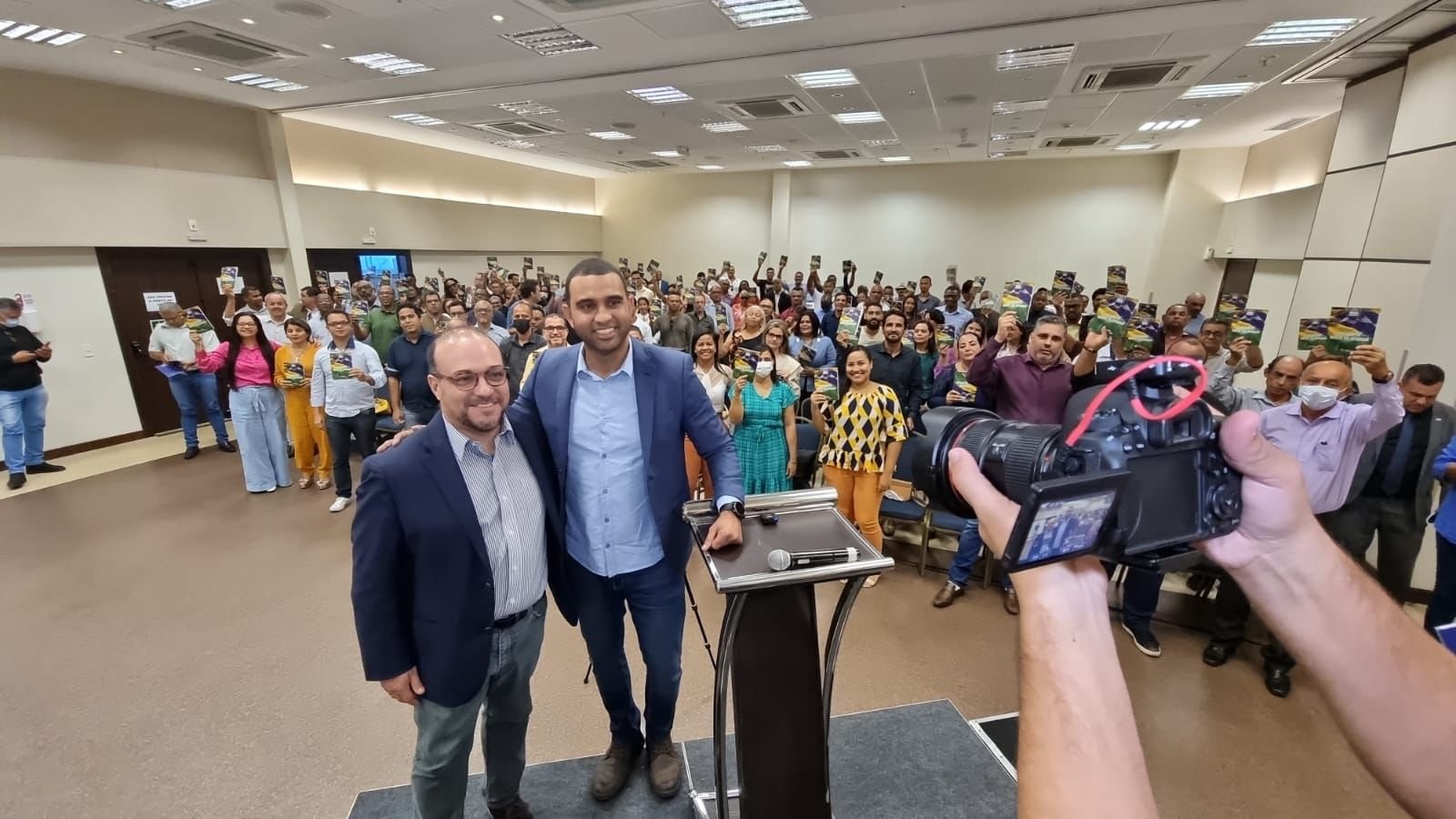 Heber Santana participa do lançamento do programa Brasil de Amanhã em Salvador