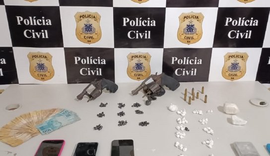 Trio é preso por tráfico de drogas no Norte da Bahia; armas e entorpecentes foram apreendidos