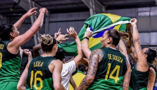 No último segundo: Brasil bate Argentina em casa e conquista 27º título no Sul-Americano de Basquete Feminino