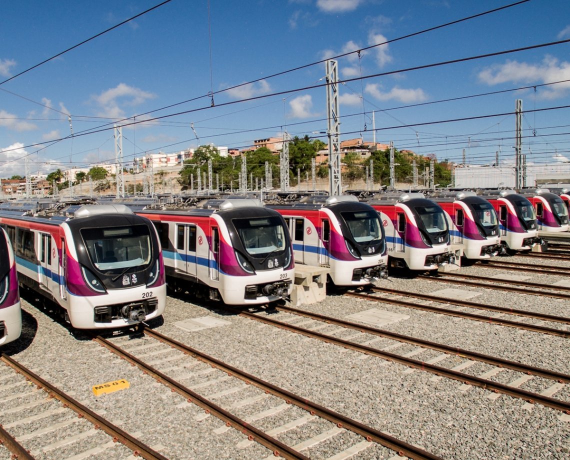 Metrô de Salvador fica lento e parando fora de estações da linha 2, relatam usuários  