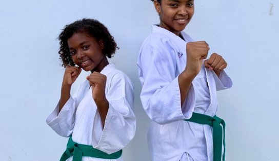 Meninas de Castelo Branco precisam de ajuda para participar de Campeonato Brasileiro de Karatê; veja campanha