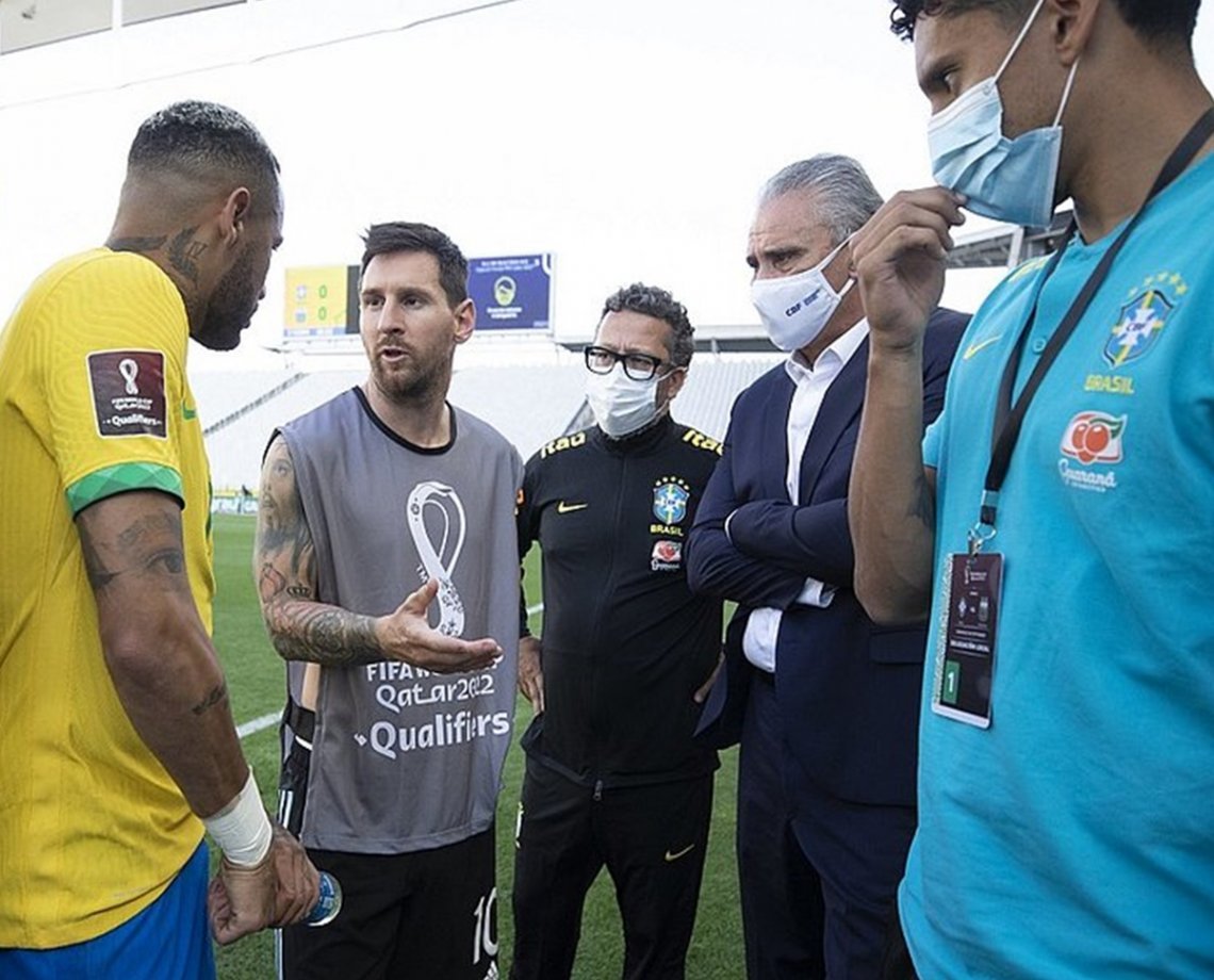CBF confirma cancelamento de Brasil x Argentina pelas Eliminat&oacute;rias; jogo foi interrompido por quest&otilde;es sanit&aacute;rias em 2021