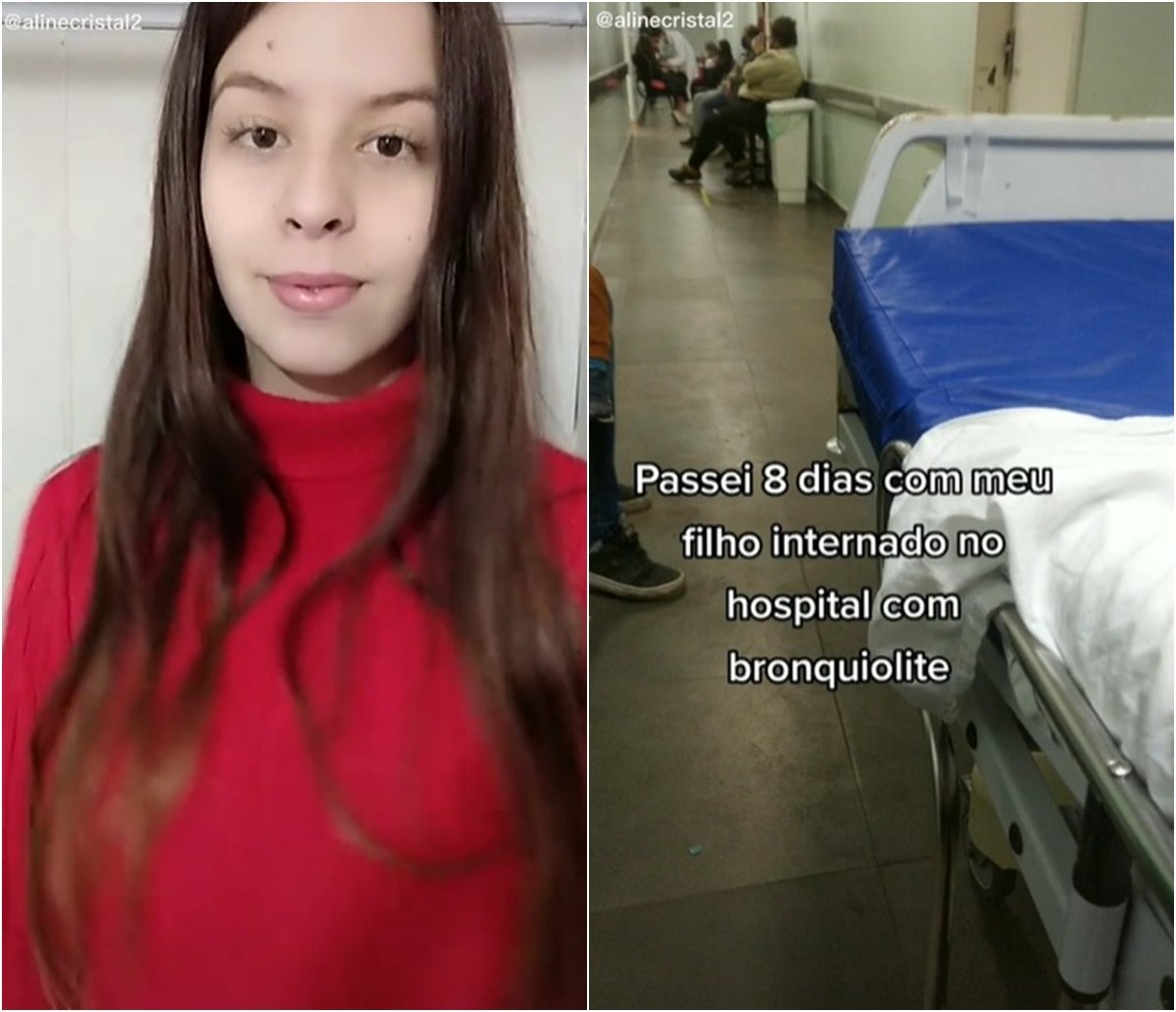 Jovem diz que foi traída enquanto estava no hospital com o filho; "foi no segundo dia" 