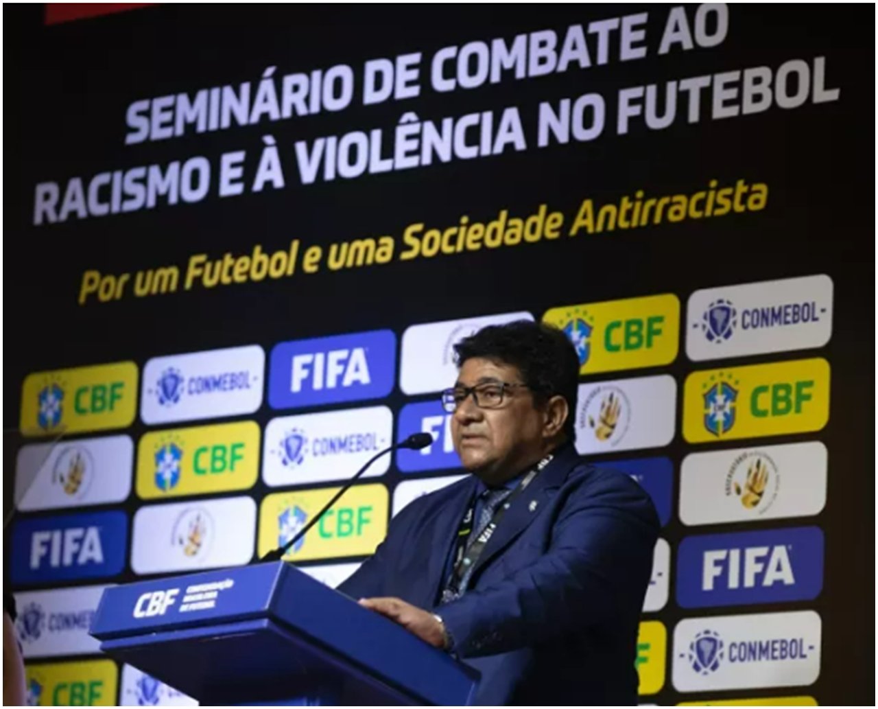 Presidente da CBF, baiano Ednaldo Rodrigues propõe que racismo gere perda de um ponto no Brasileirão 