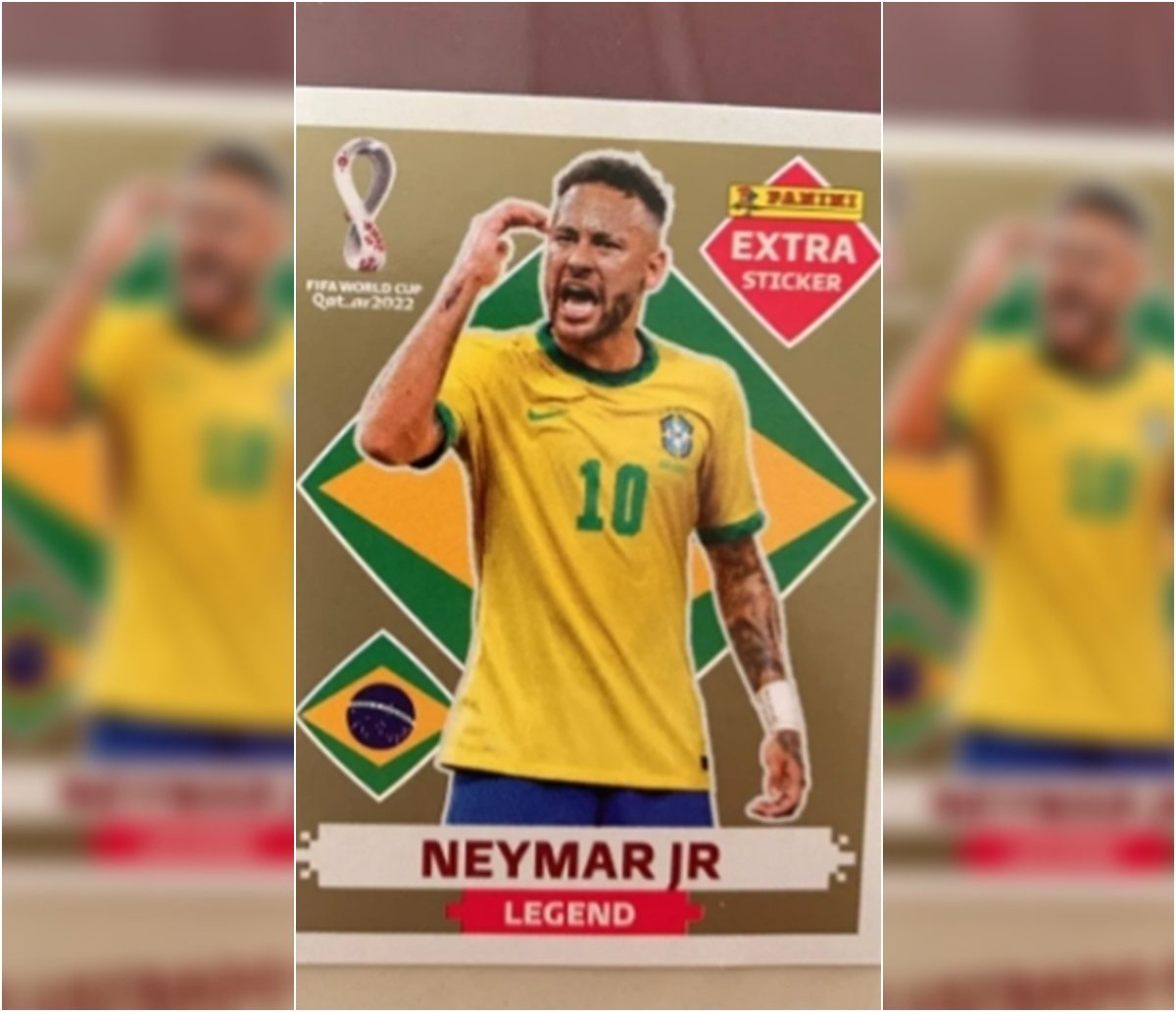 Figurinhas de Neymar para livro da Copa de 2022 são vendidas por até R$ 9 mil; entenda o mercado 