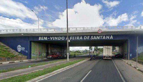 Alça de viaduto que dá acesso a Feira de Santana passa por intervenções nesta sexta-feira