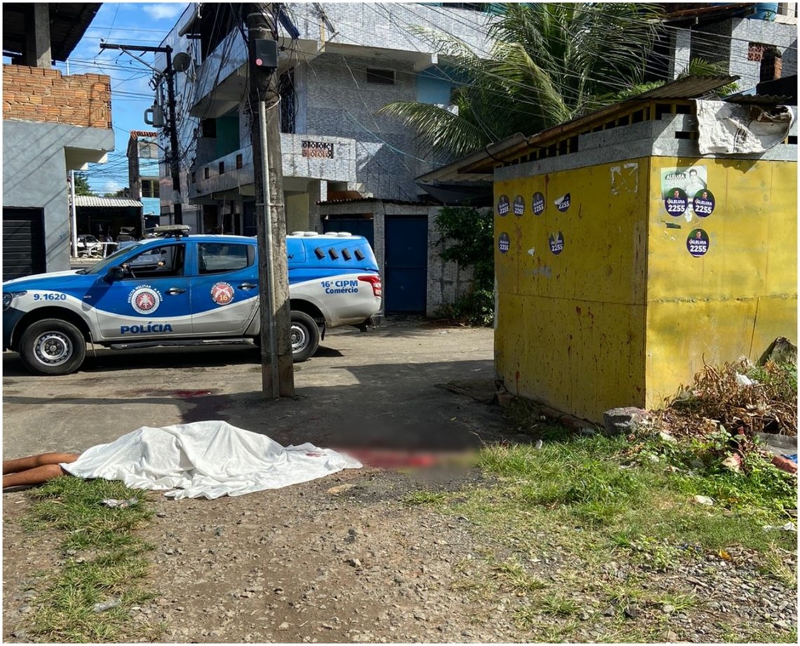 Vendedor de queijo é morto com tiros de arma longa e tem rosto desfigurado no Subúrbio de Salvador  