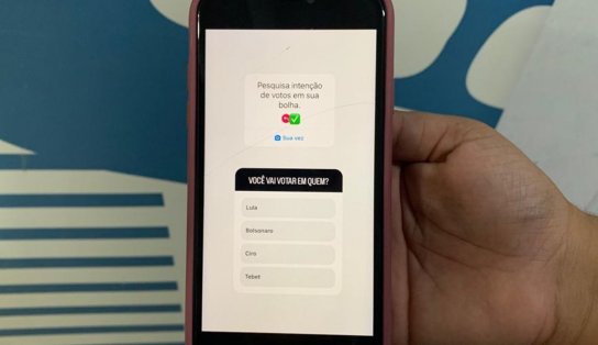 "Trend" de enquete presidencial no Instagram pode ser enquadrada como propaganda irregular; veja o motivo de não fazer  