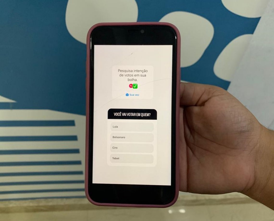 "Trend" de enquete presidencial no Instagram pode ser enquadrada como propaganda irregular; veja o motivo de não fazer  