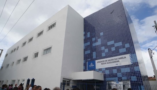 Unidade de saúde é inaugurada em Sussuarana; equipamento deve atender 700 pessoas por dia