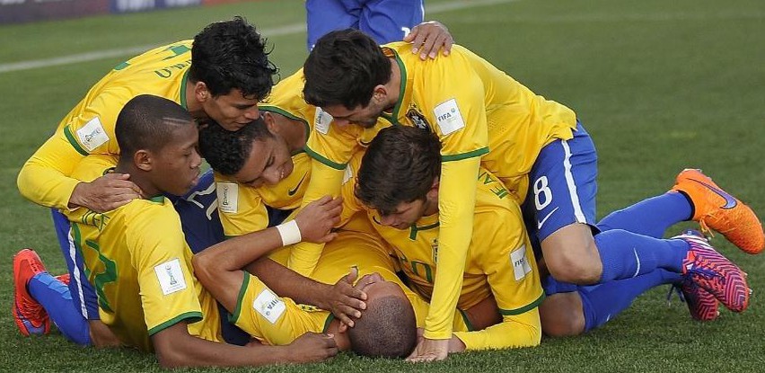 Mundial Sub-20: Brasil vence Senegal por 5 a 0 e decide título com a Sérvia