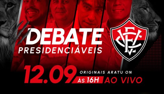 Candidatos à Presidência do Vitória participam de debate no Aratu On; veja perfil de cada um  