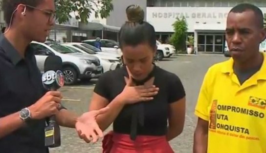 Com 9 meses de gravidez, mulher acusa equipe médica do Hospital Roberto Santos de negligência 