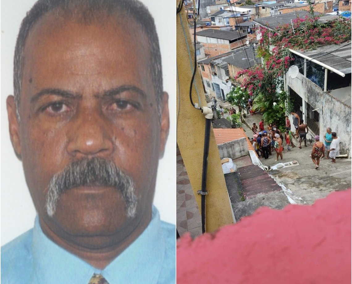 PM aposentado é executado após ter casa invadida por "bonde" contendo 15 homens em Salvador 