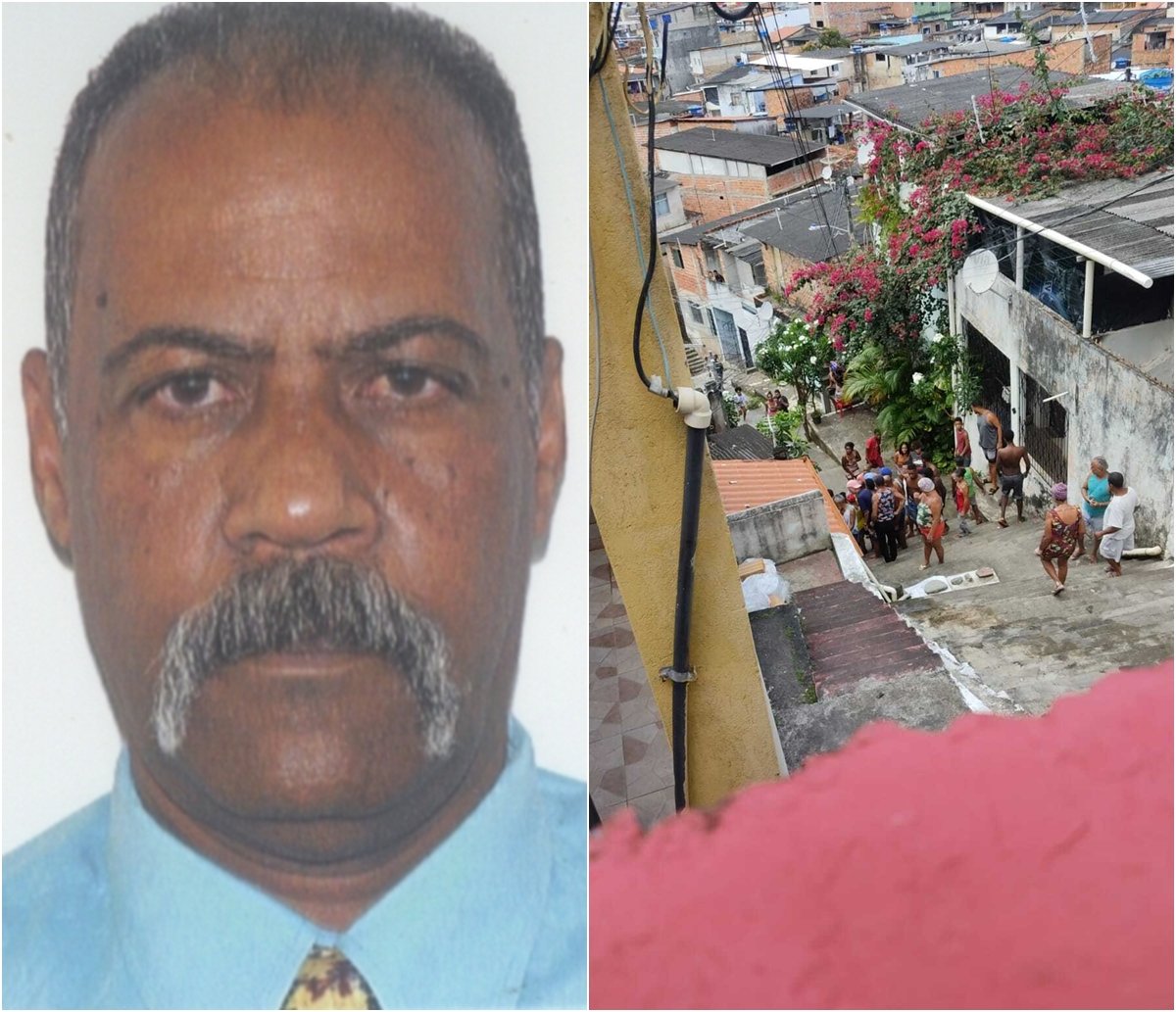 PM aposentado é executado após ter casa invadida por "bonde" contendo 15 homens em Salvador 