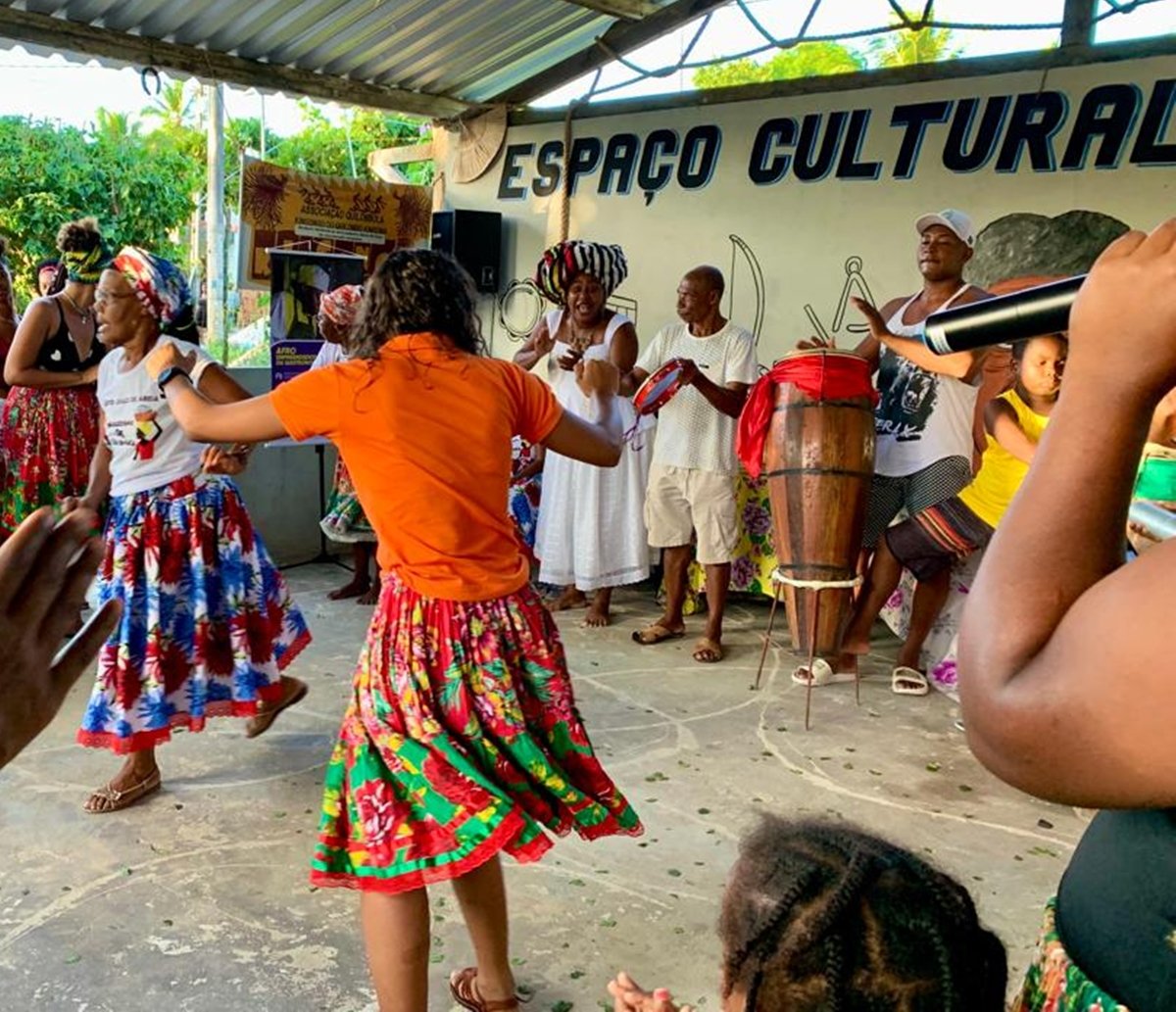 Sarau Cultura Urbana Afro Futuro é realizado gratuitamente no Quilombo Quingoma, em Lauro de Freitas 