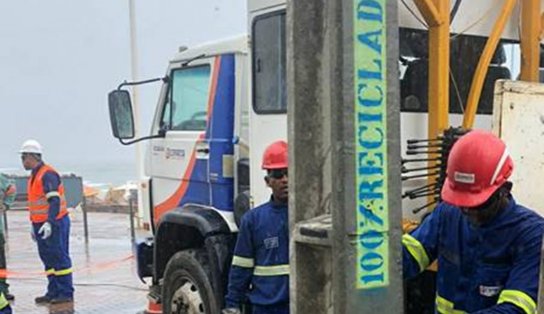 Primeiro bairro de Salvador recebe poste reciclável; veja como funciona  