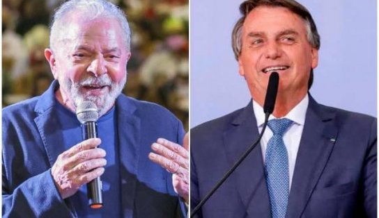 Ipec: em nova pesquisa, Lula tem 48% das intenções de voto e Bolsonaro, 31%