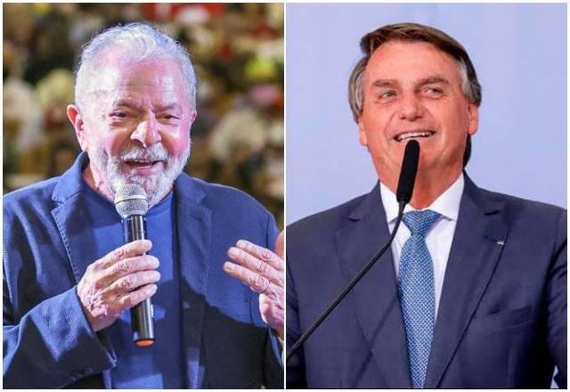 Ipec: em nova pesquisa, Lula tem 48% das intenções de voto e Bolsonaro, 31%