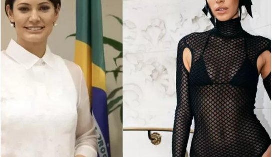 Michelle Bolsonaro dispara contra look de Bruna Marquezine em desfile; "feia e vulgar "