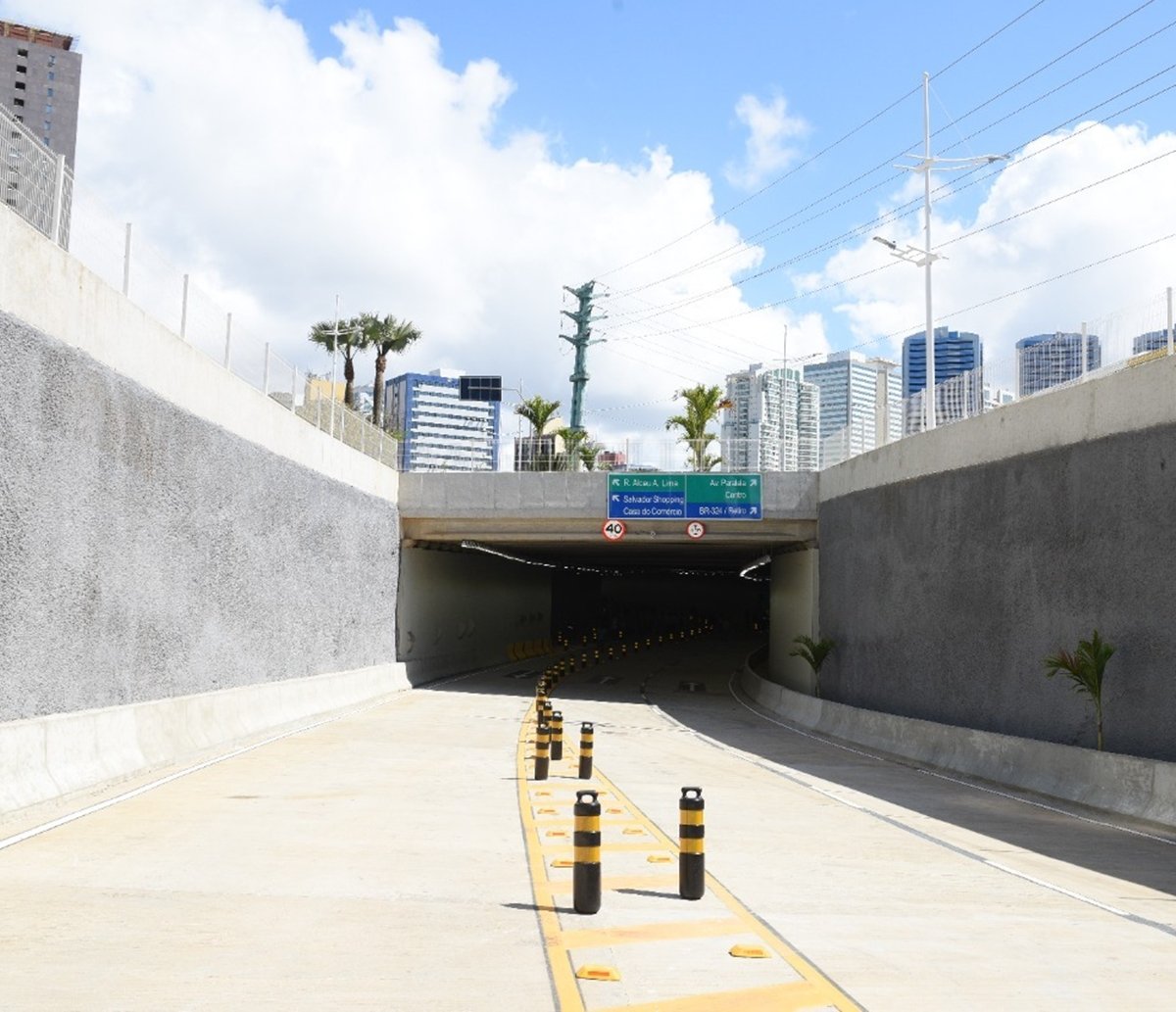 "Mergulhão" é inaugurado na região da Avenida Tancredo Neves, em Salvador; veja o que muda no trânsito  