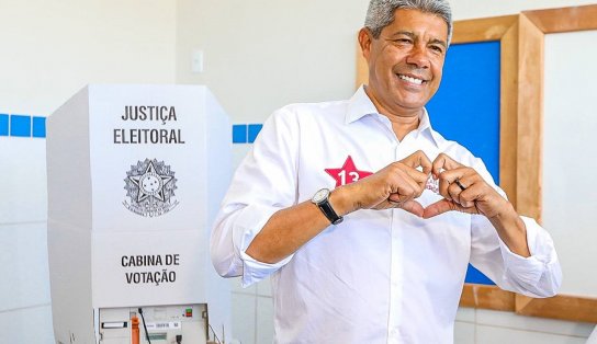 Jerônimo diz que vai reforçar campanha com Lula no 2º turno: “Reafirmamos que a Bahia tem lado”