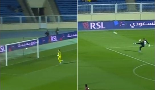 Vale 2? Da própria área, goleiro acerta chute e marca gol improvável; veja vídeo