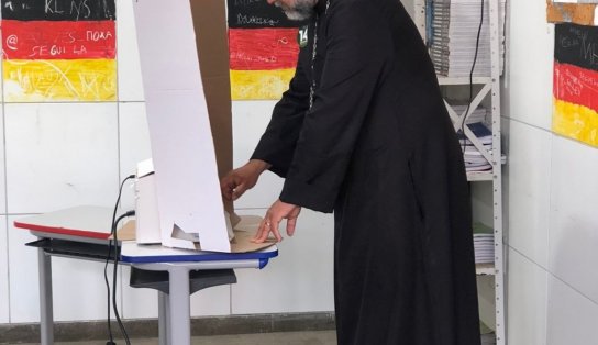 Padre Kelmon teve um voto em seção em que votou em Salvador