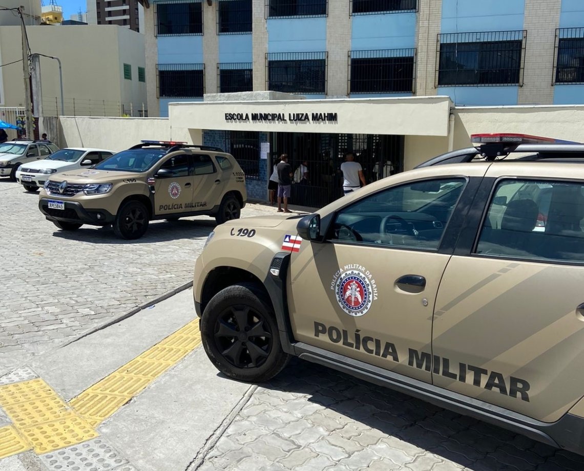 PM descarta bombas em colégios municipais ameaçados em Salvador  