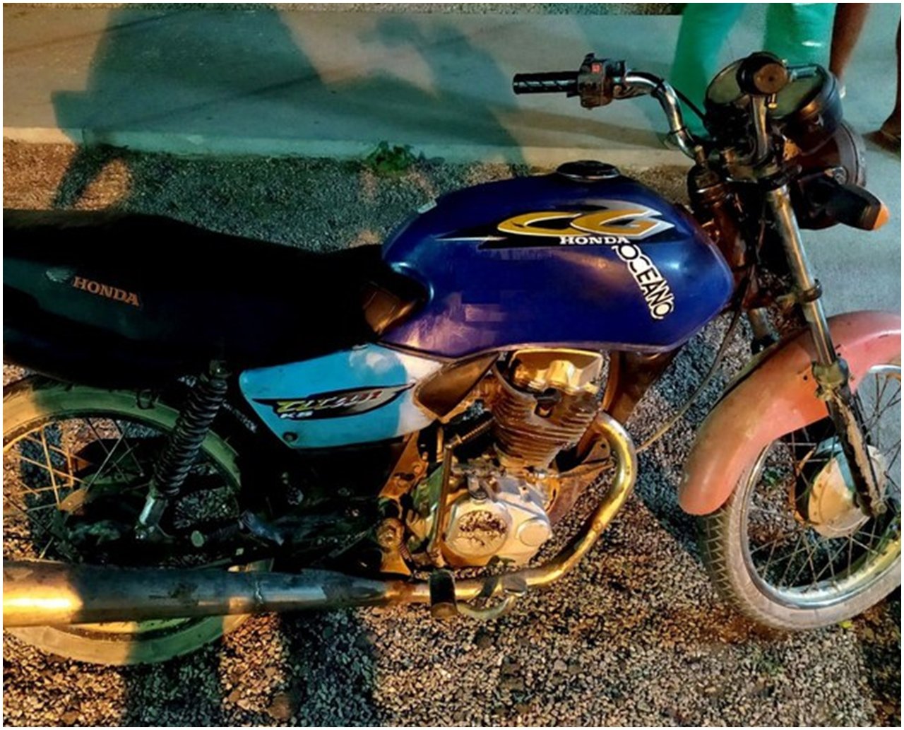 Bêbado e com moto adulterada, motorista é preso na BR-407; teor alcoólico quatro vezes superior